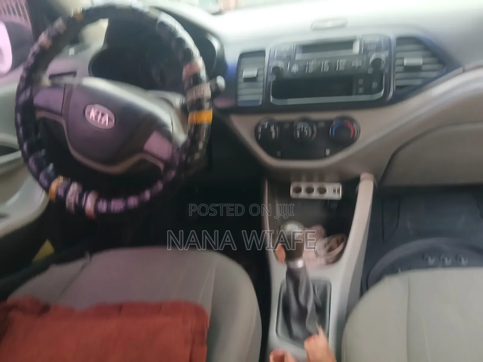 Kia Morning 2012 Red