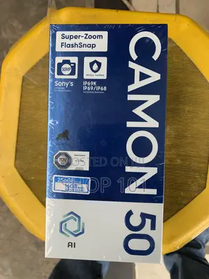 New Tecno Camon 50 256 GB Black
