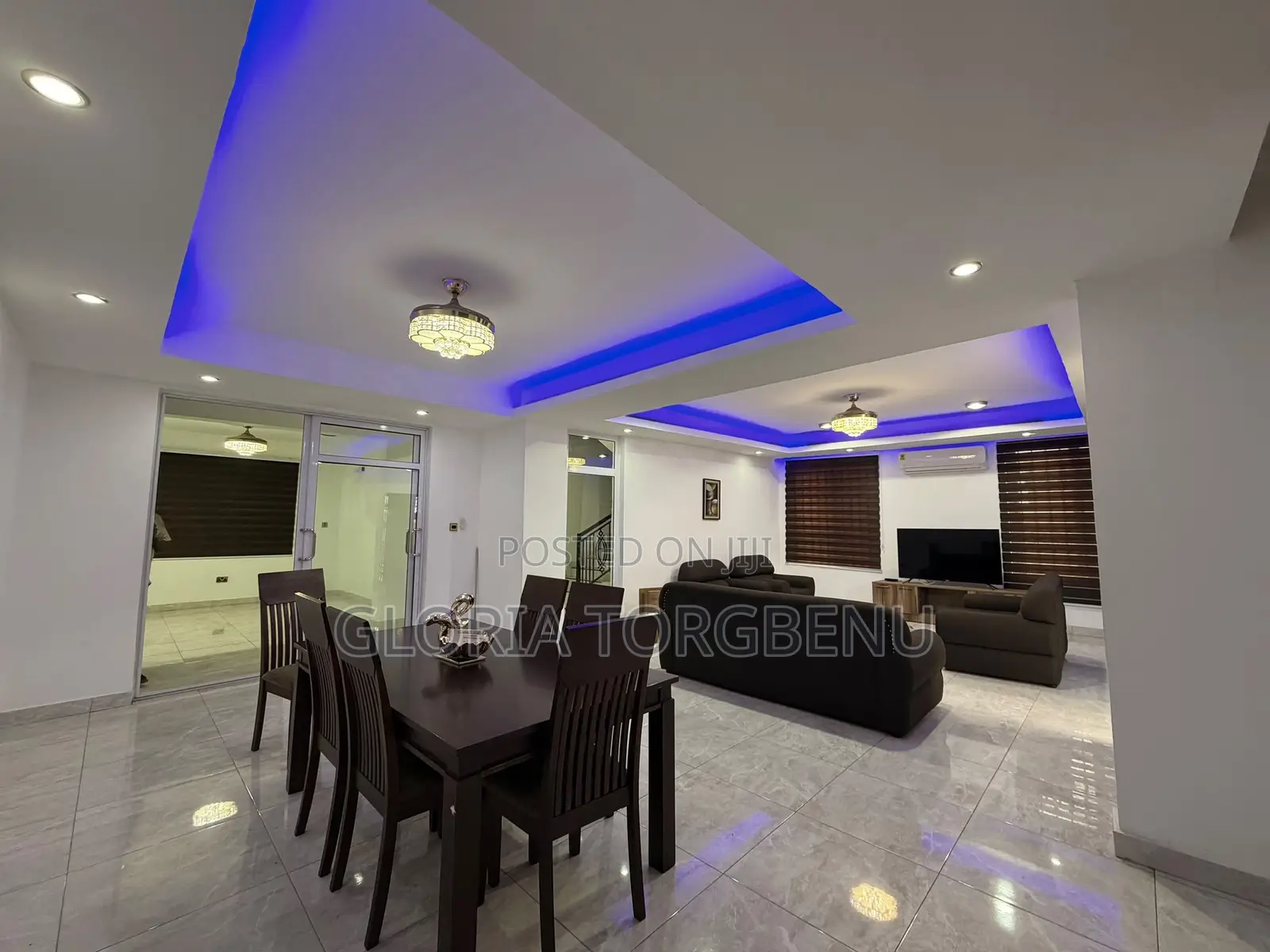 Furnished 4bdrm House in East Legon for rent