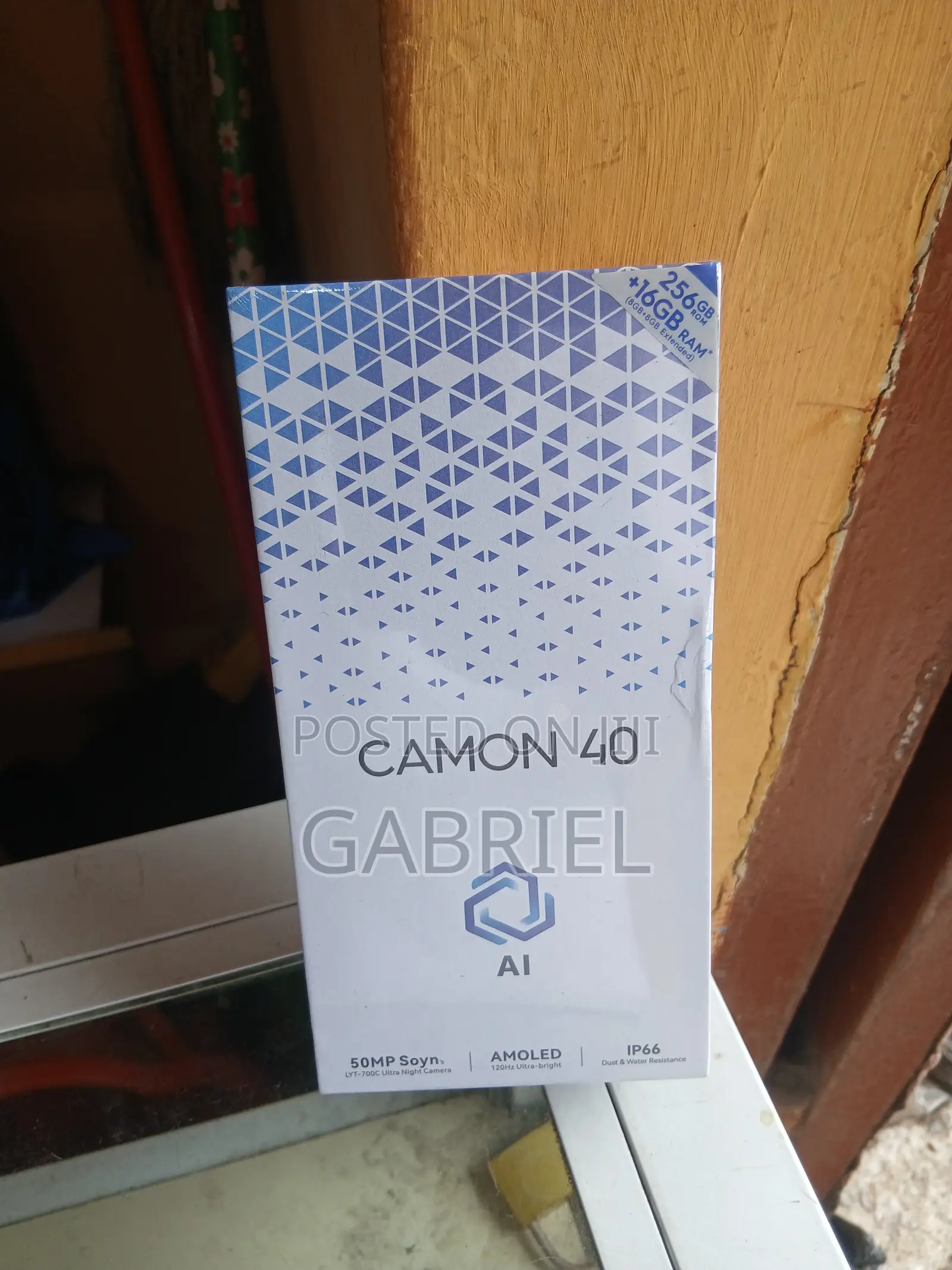 New Tecno Camon 40 256 GB Black