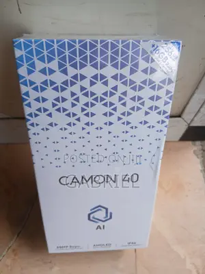 New Tecno Camon 40 256 GB Black