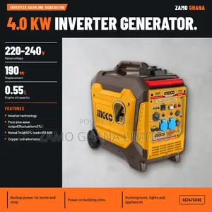 Inverter Gasoline Generator 4kw Silent - Gei47506e