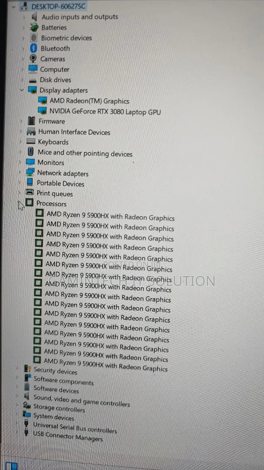 New Laptop 16GB AMD Ryzen 9 SSD 512GB