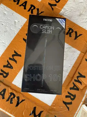 New Tecno Camon Slim 256 GB Black