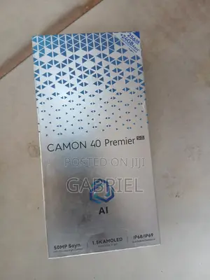New Tecno Camon 40 Premier 5G 256 GB Blue