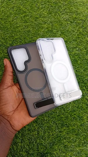 Luxury Translucent Black Case for S26 Ultra