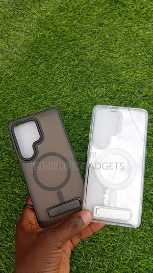 Luxury Translucent Black Case for S26 Ultra