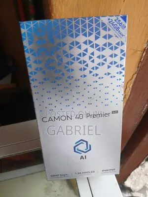 New Tecno Camon 40 Premier 5G 256 GB Blue