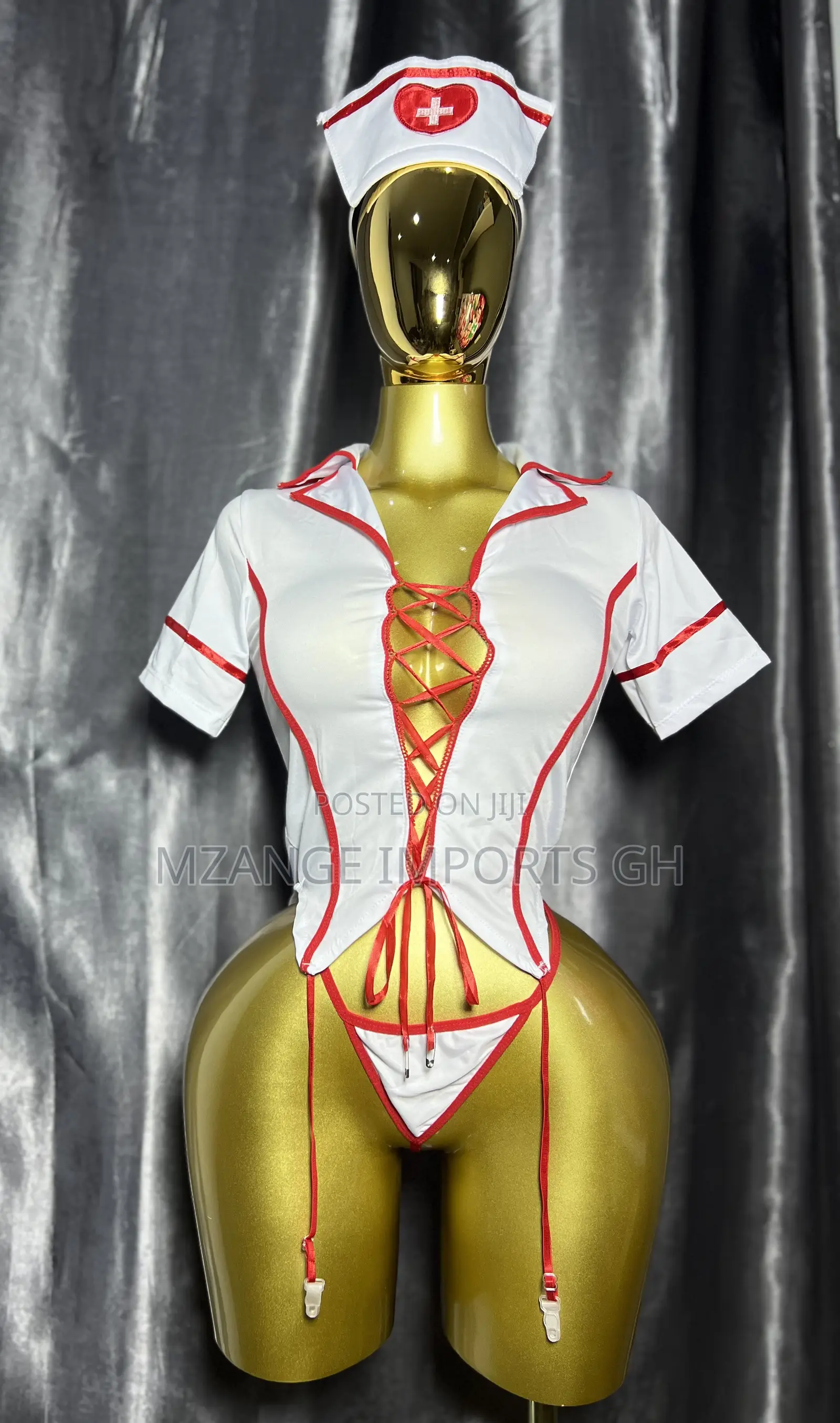 Sexy Nurse Role Play Costume Lingerie