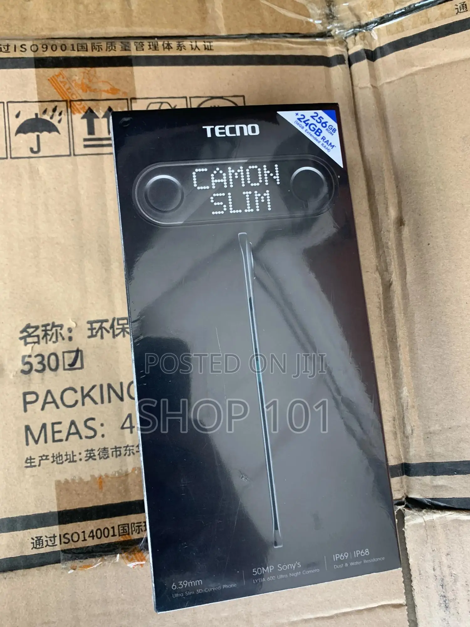 New Tecno Camon Slim 256 GB Gray