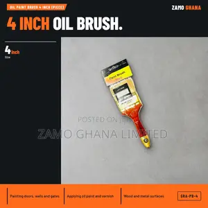 Oil Paint Brush 4 Inch (Piece) - Gra-pb-4