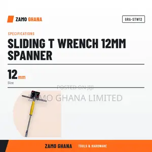 Sliding T Wrench 12mm Spanner - Gra-Stw12