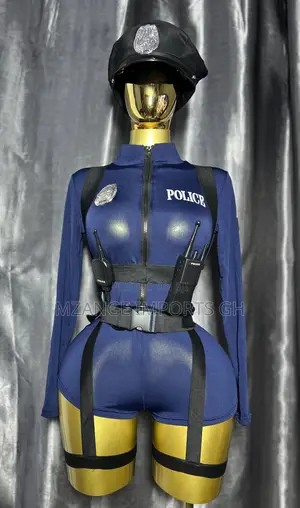 Police Role Play Costume Lingerie Set