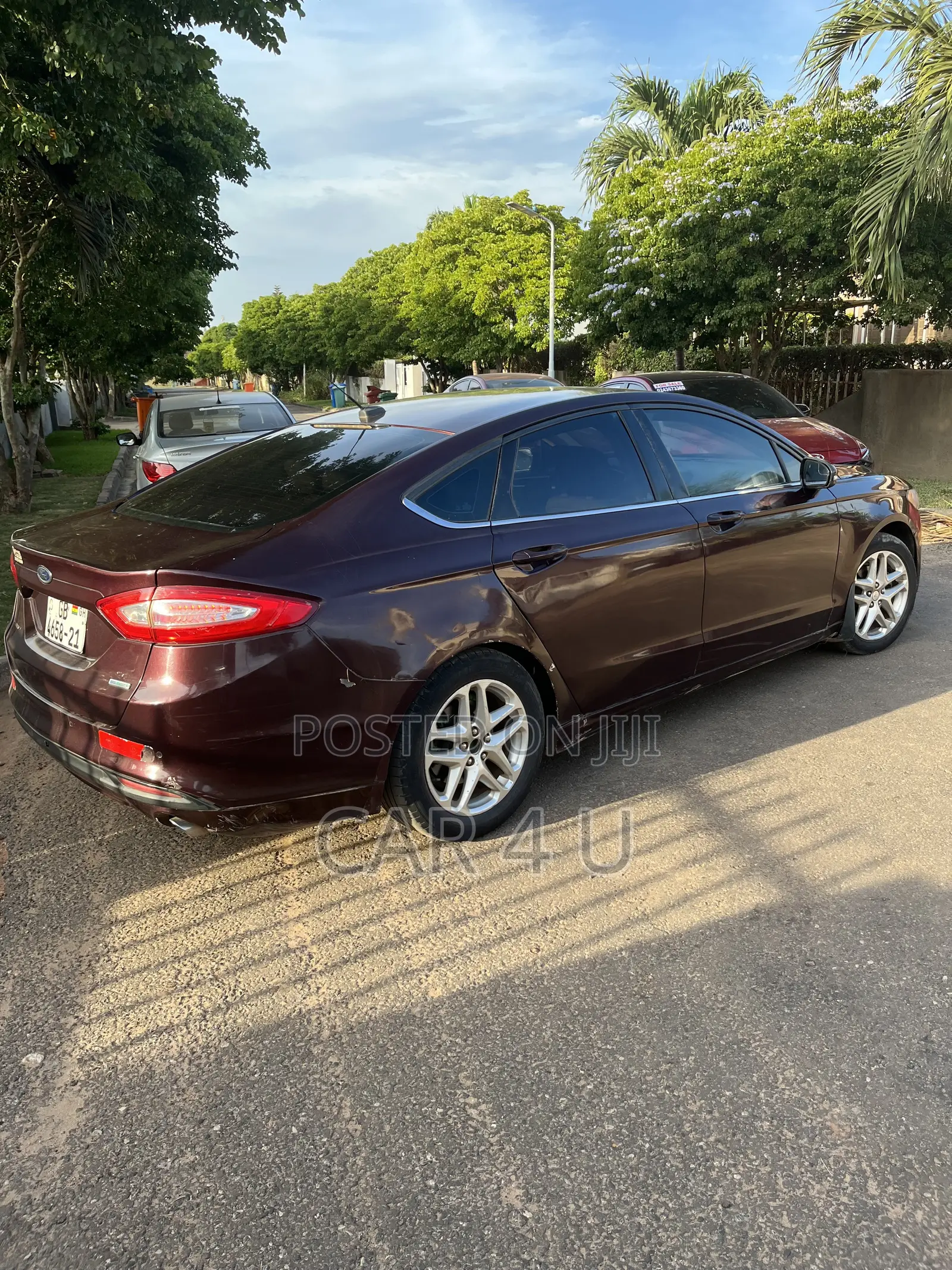 Ford Fusion 2014 Brown