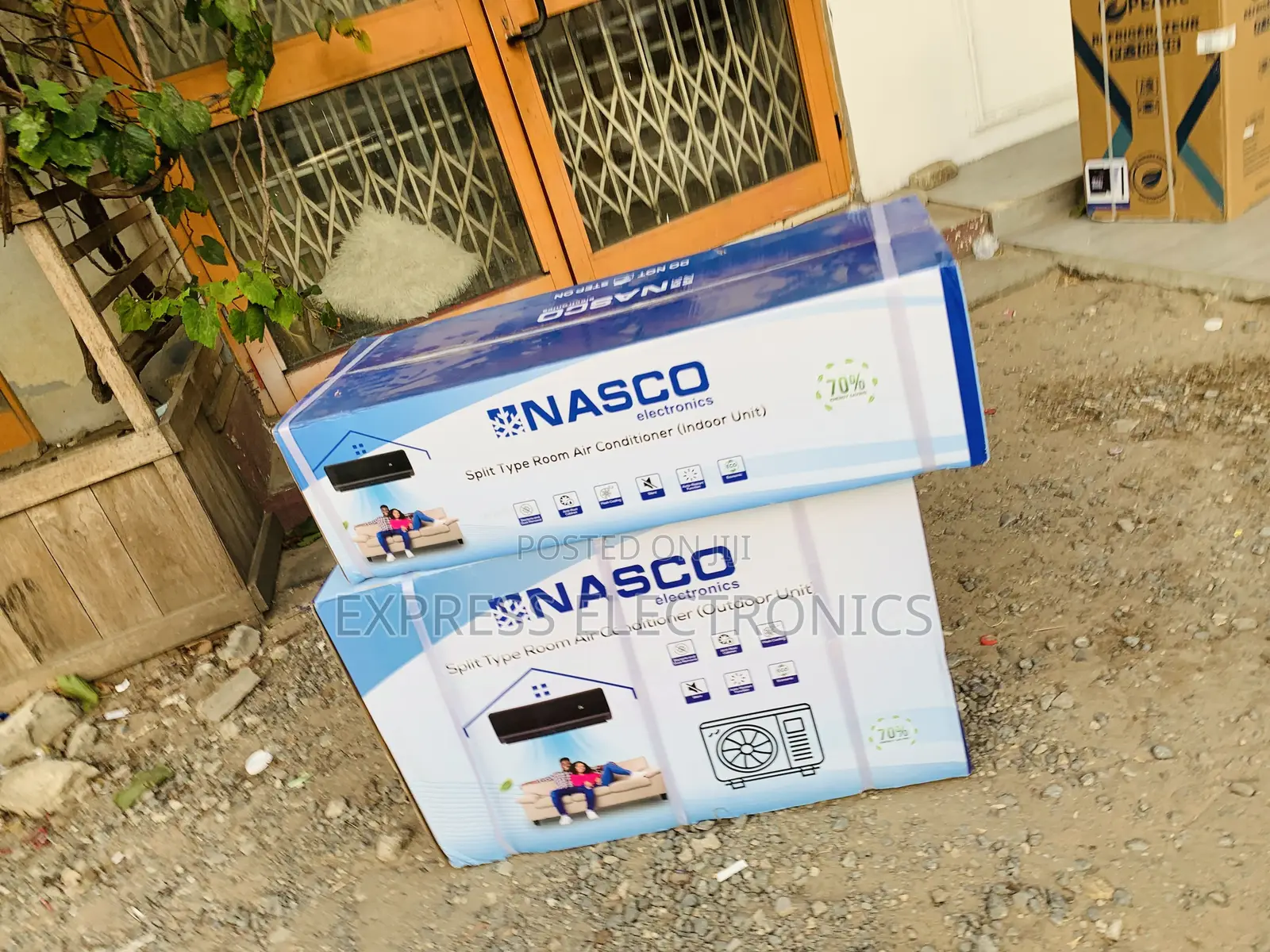 Hot Deals on Nasco R410 Gas Air Conditioner 2.0hp Black