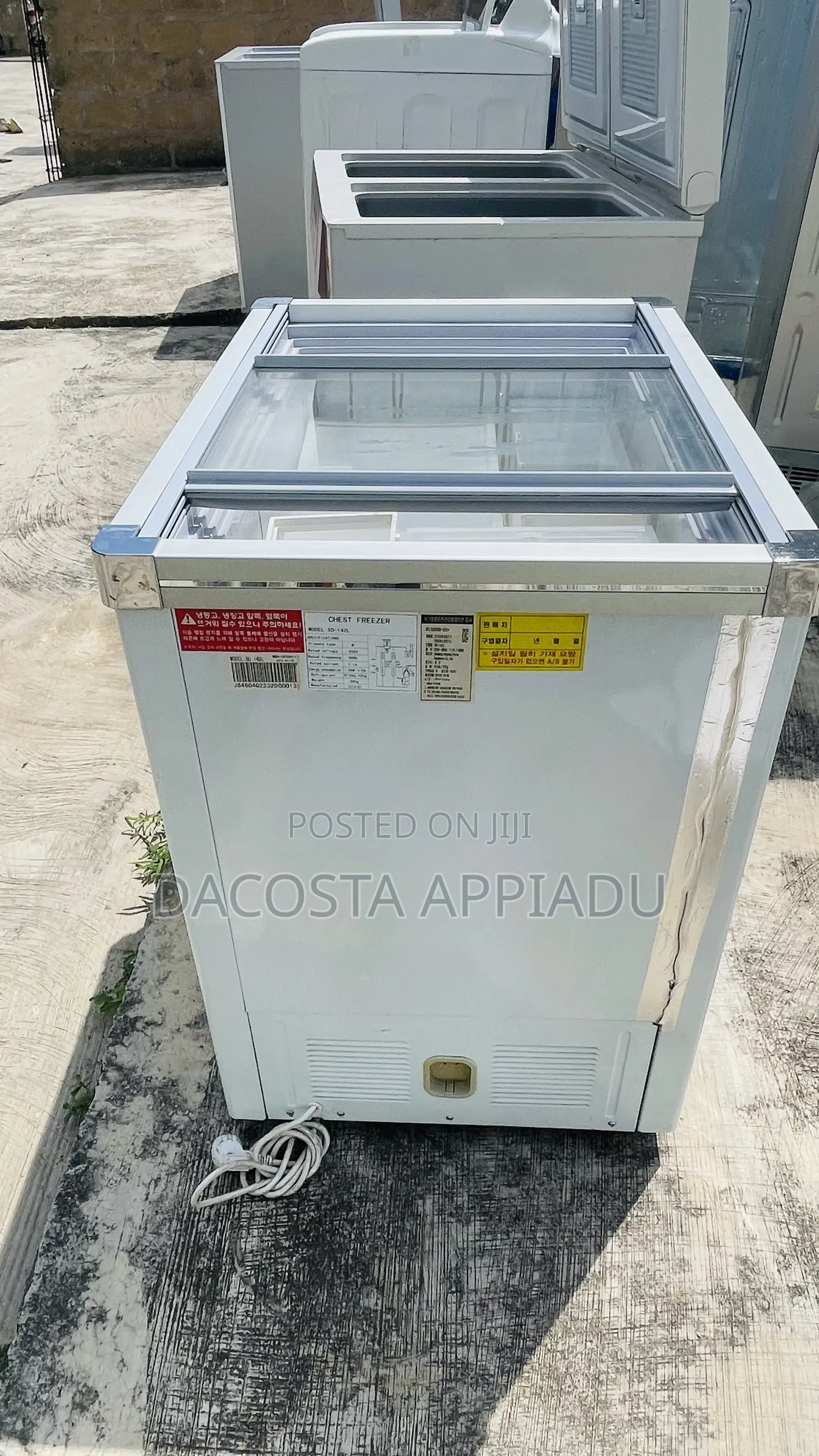 Original LG Display Chest Freezer