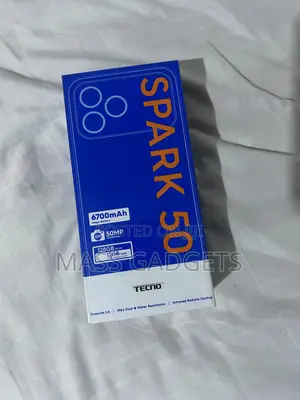 New Tecno Spark 50 128 GB Gray