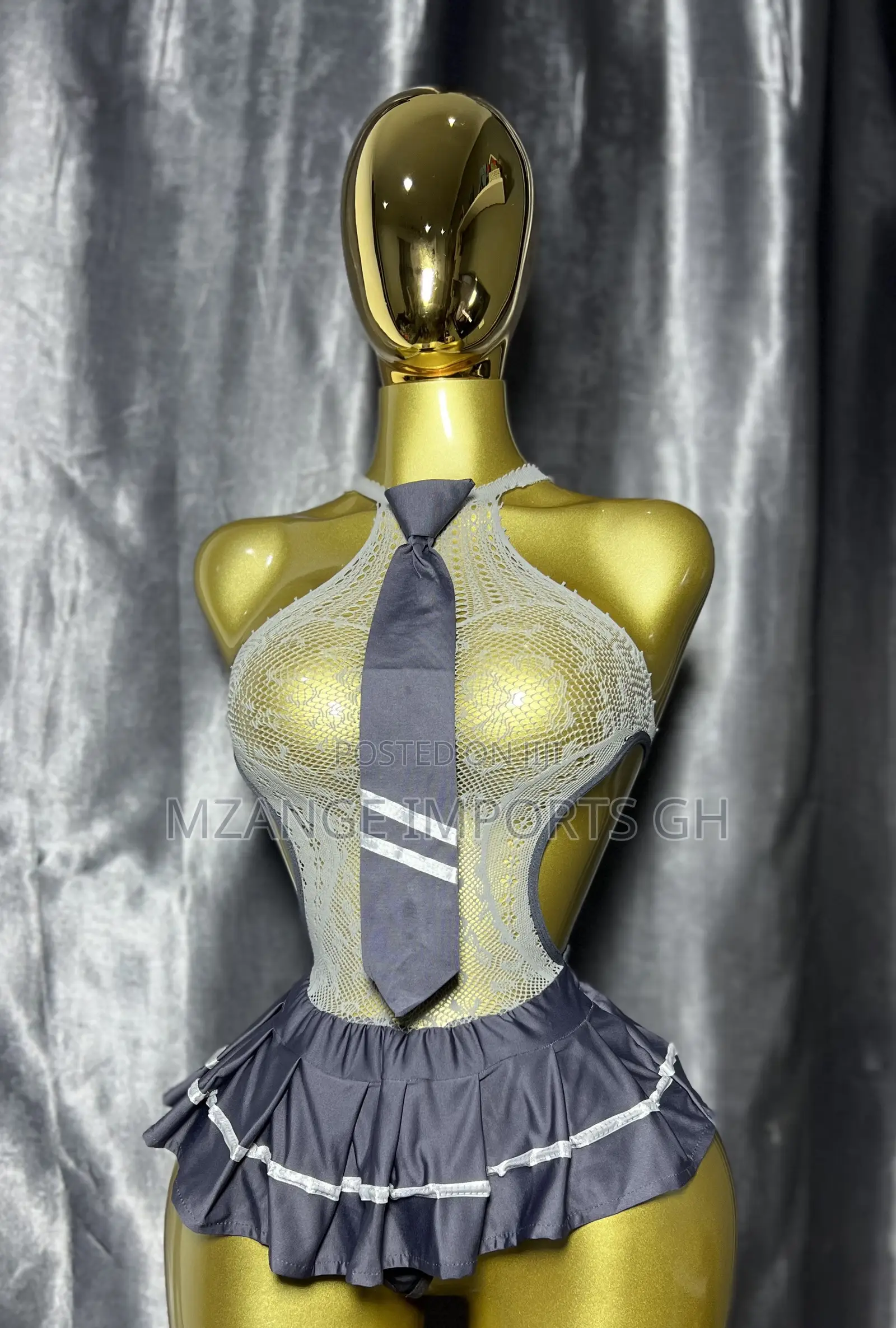 Sexy Student Role Play Costume Lingerie