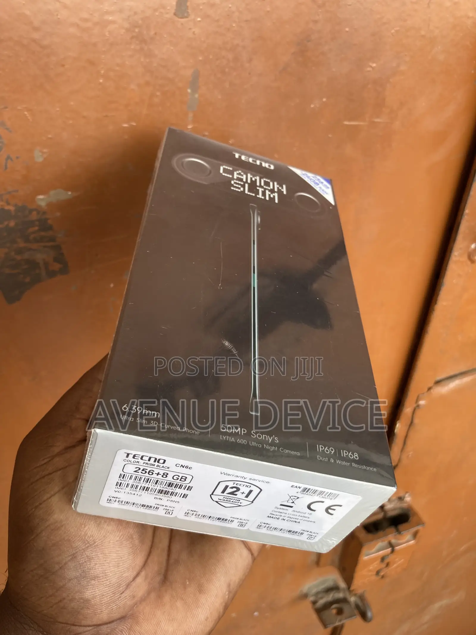 New Tecno Camon Slim 256 GB Gray