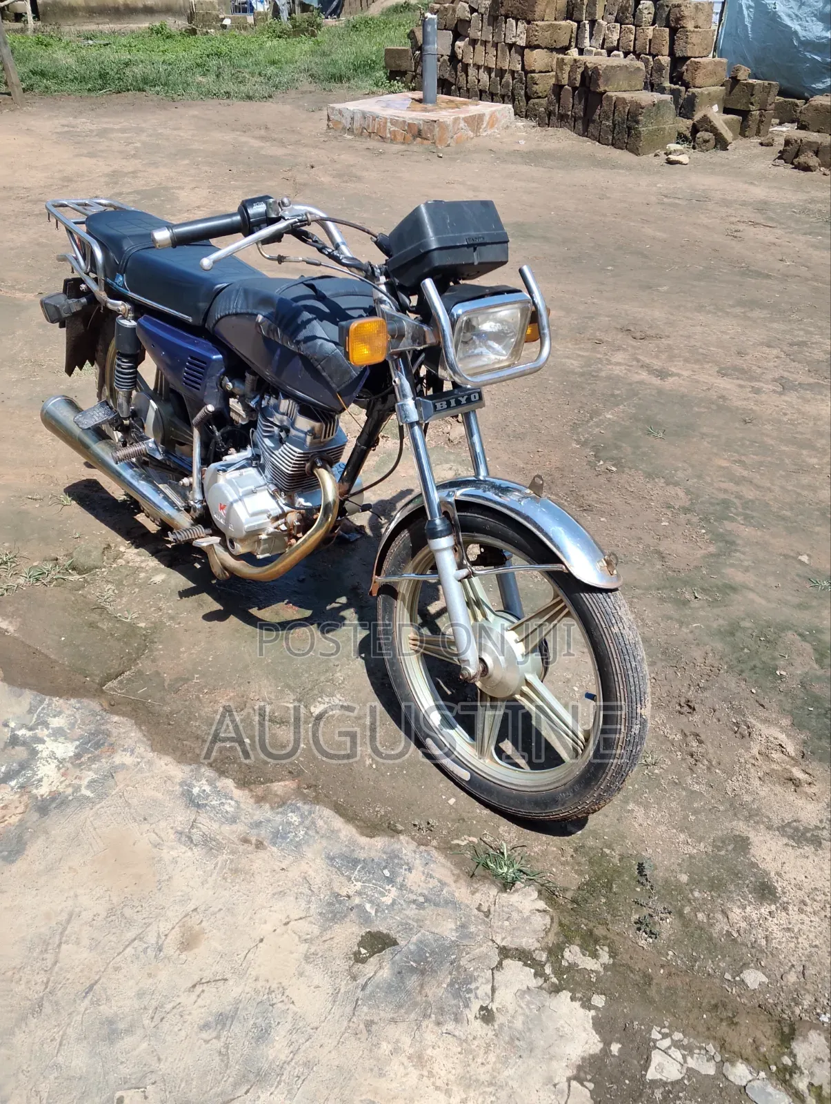 Haojin HJ125 2013 Blue