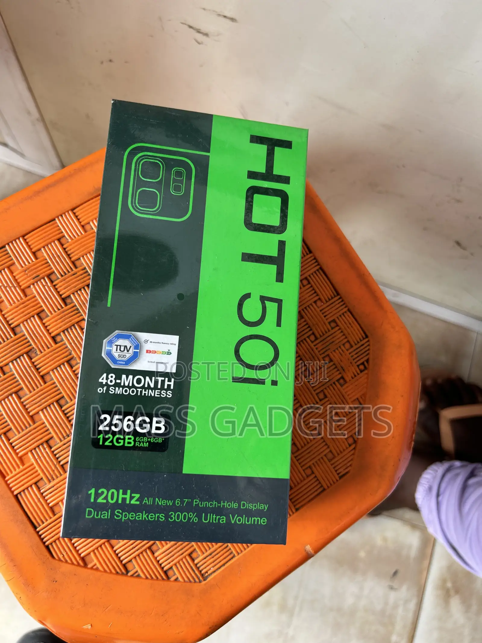 New Infinix Hot 50i 256 GB Blue
