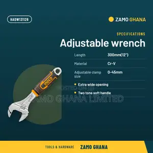 Adjustable Wrench 12" - Hadw131128