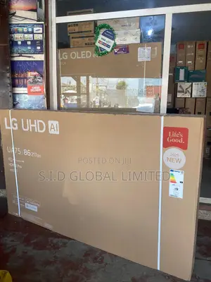 LG 86''uhd Ai Ua75 -86 Inch 4k Smart TV -217cm Alpha Processor