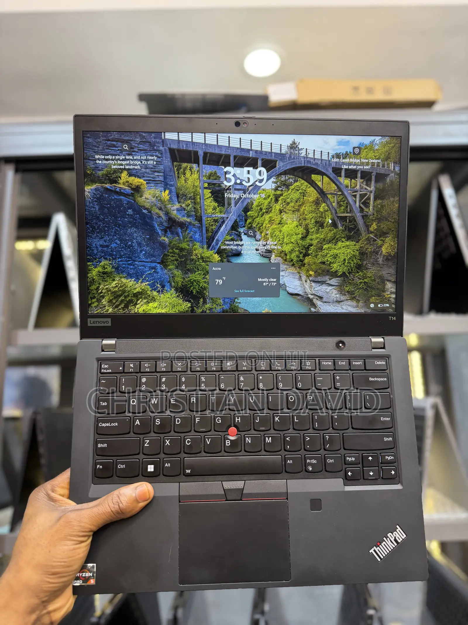 Laptop Lenovo ThinkPad T14 G2 16GB AMD Ryzen 5 SSD 256GB