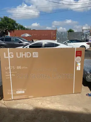 LG 86''uhd Ai Ua75 -86 Inch 4k Smart TV -217cm Alpha Processor