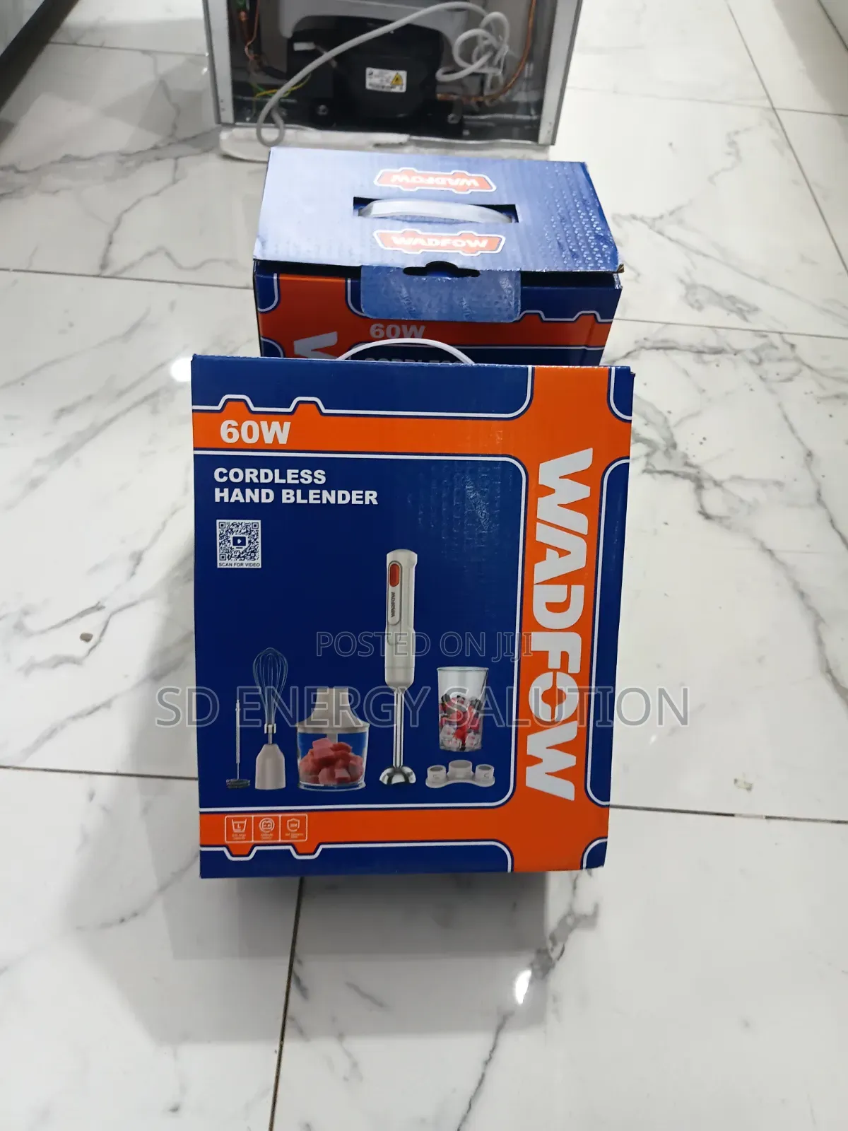 No Light & No Worries! -Wadfow Cordless Hand Blender