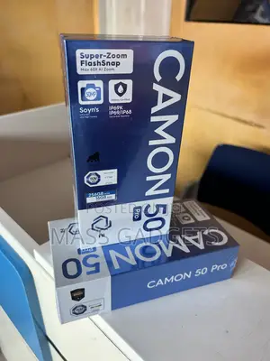 New Tecno Camon 50 Pro 256 GB Black