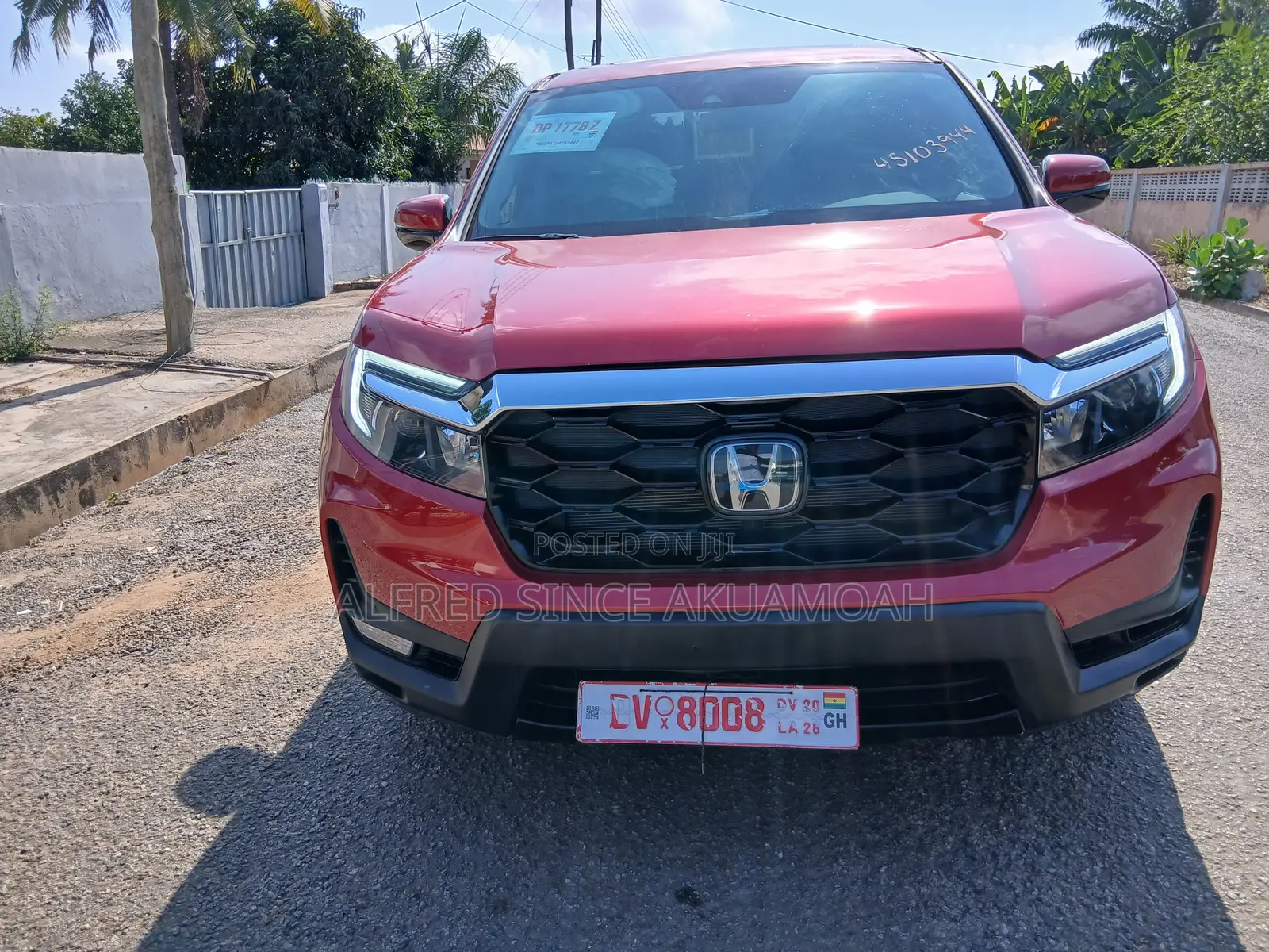 Honda Ridgeline TrailSport AWD 2024 Red