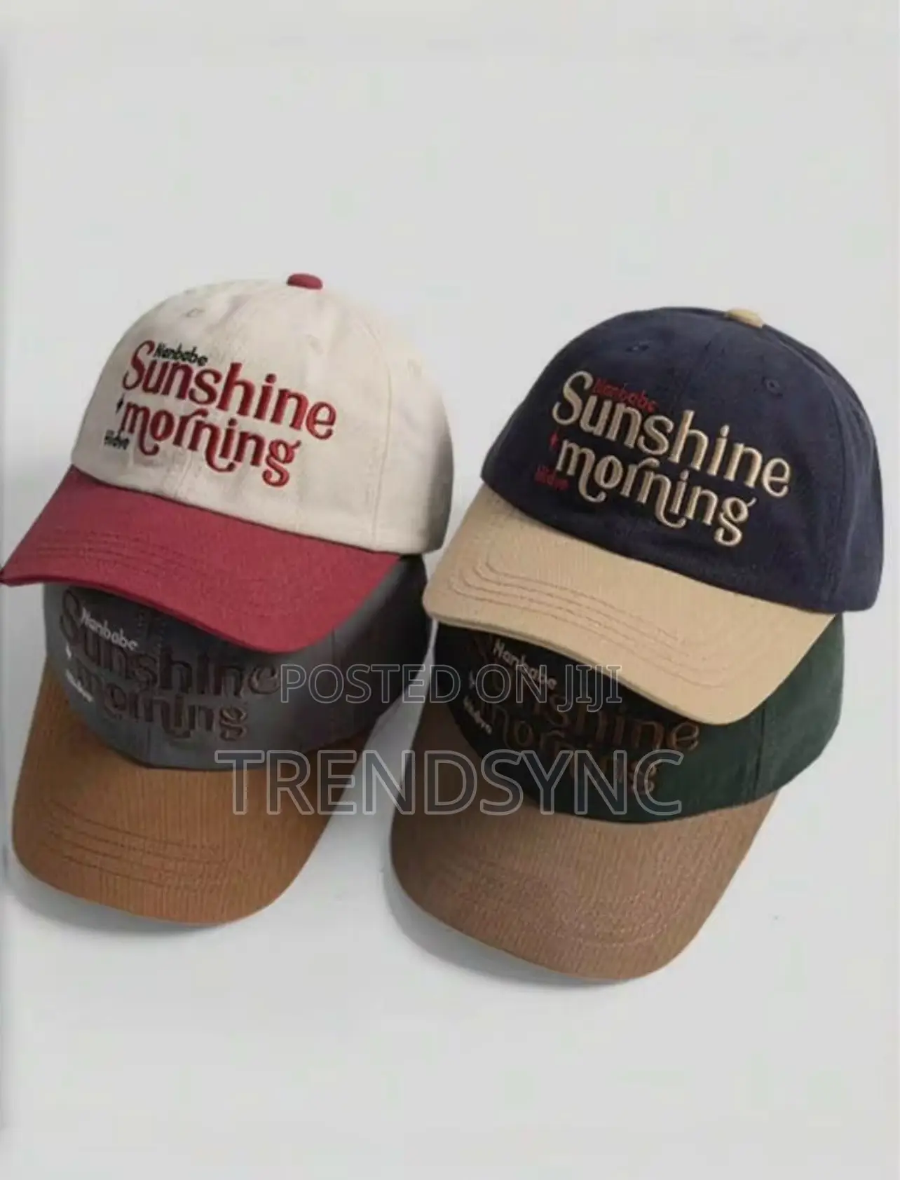 Unisex Casual Two-Tone Baseball Cap (Multiple Colors Available)