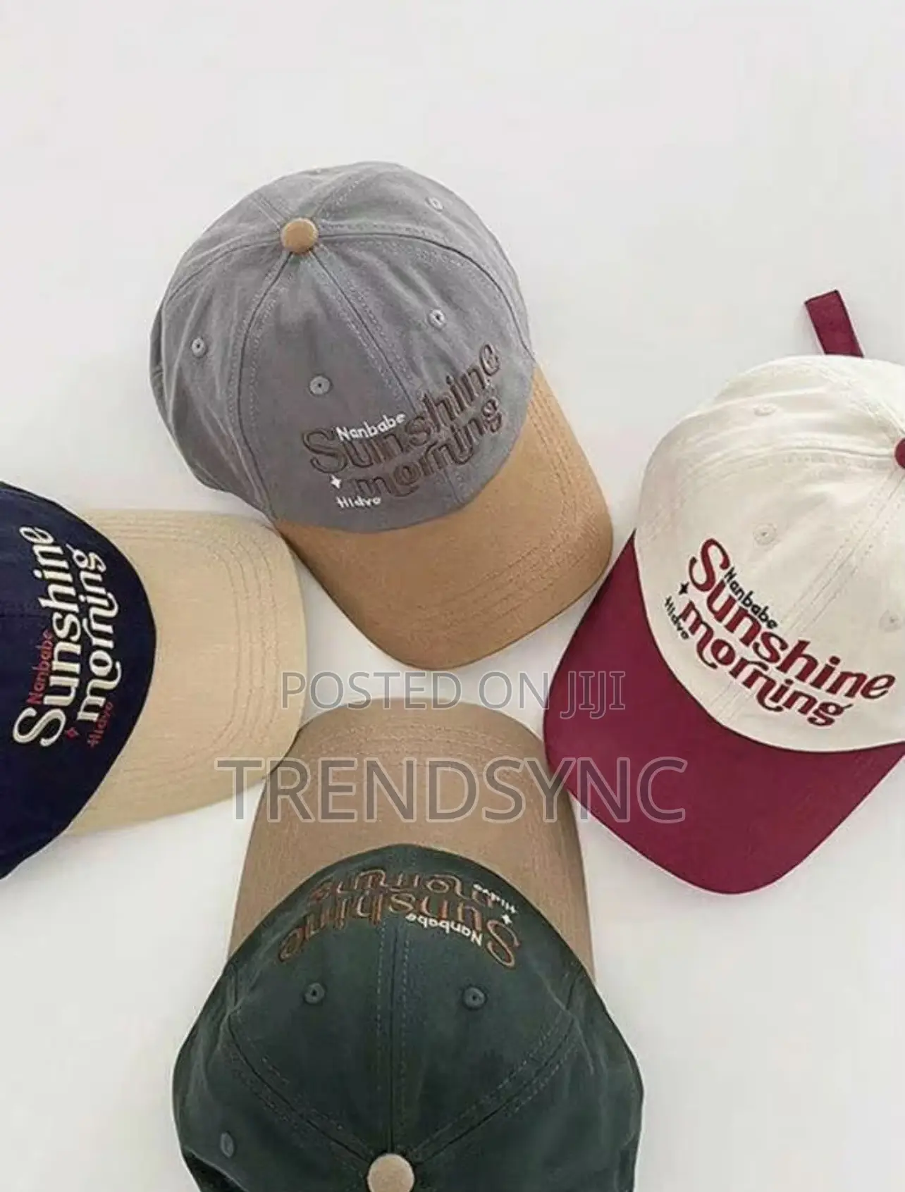 Unisex Casual Two-Tone Baseball Cap (Multiple Colors Available)