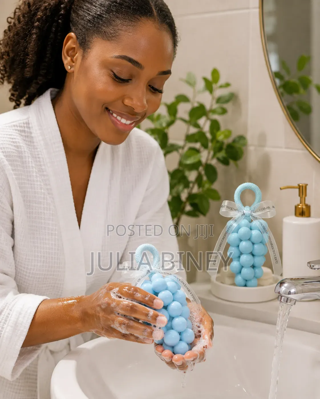 Grapes-Shaped Soap Bunch. Souvenir/Gift
