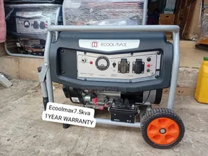 ECOOLMAX 7.5KVA Genset – Quality You Can Trust7.5kva