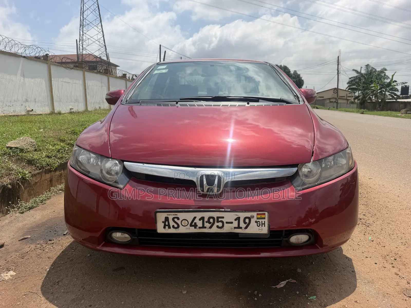 Honda Civic 2008 Red