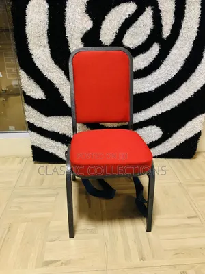 Banquet Chair With Silver Metal Frame - Event Chair for Weddings,etc