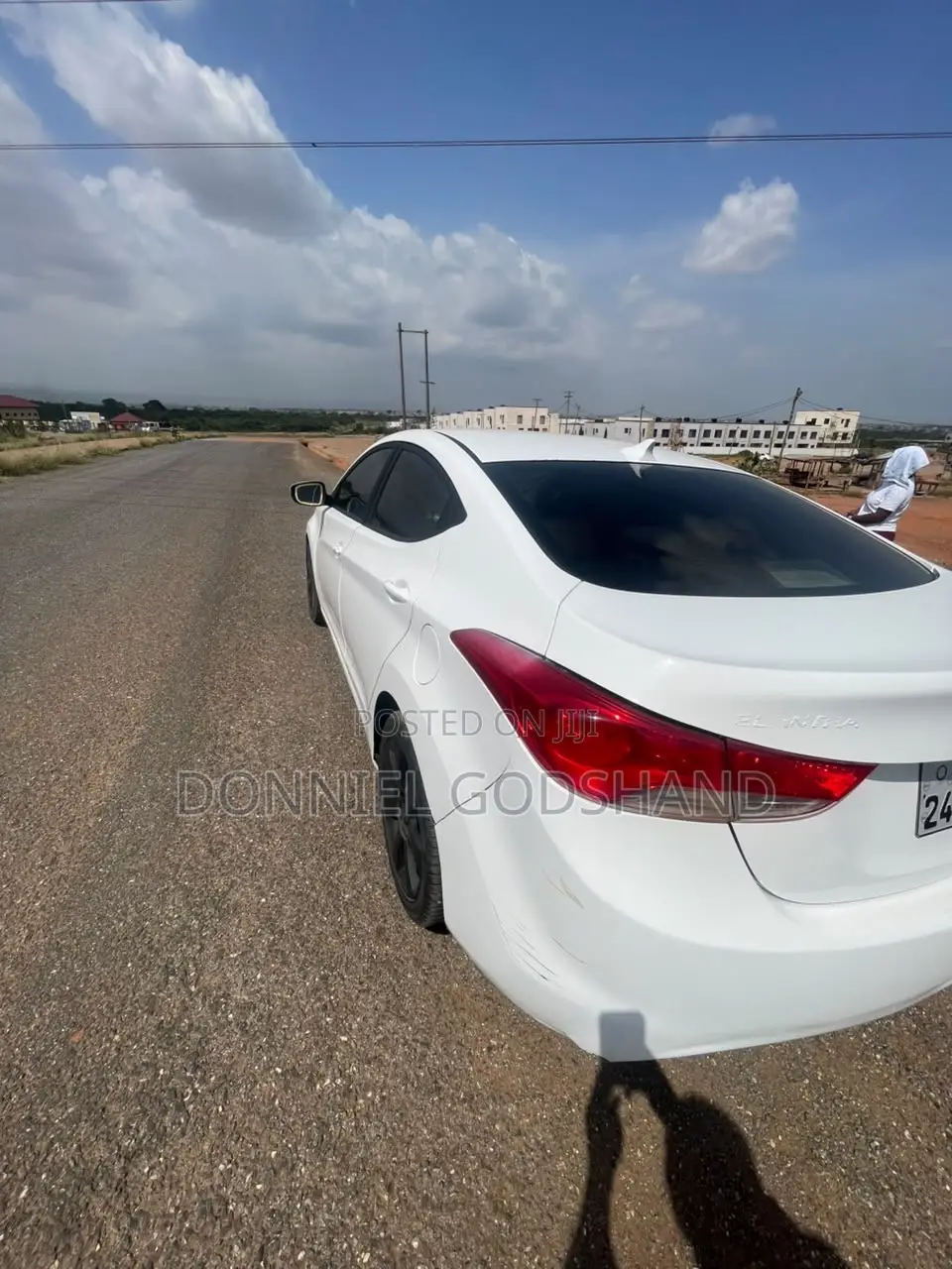 Hyundai Elantra 2012 White