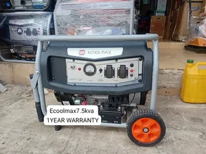 ECOOLMAX 7.5KVA Generator – Power Your Home and Business7.5kva