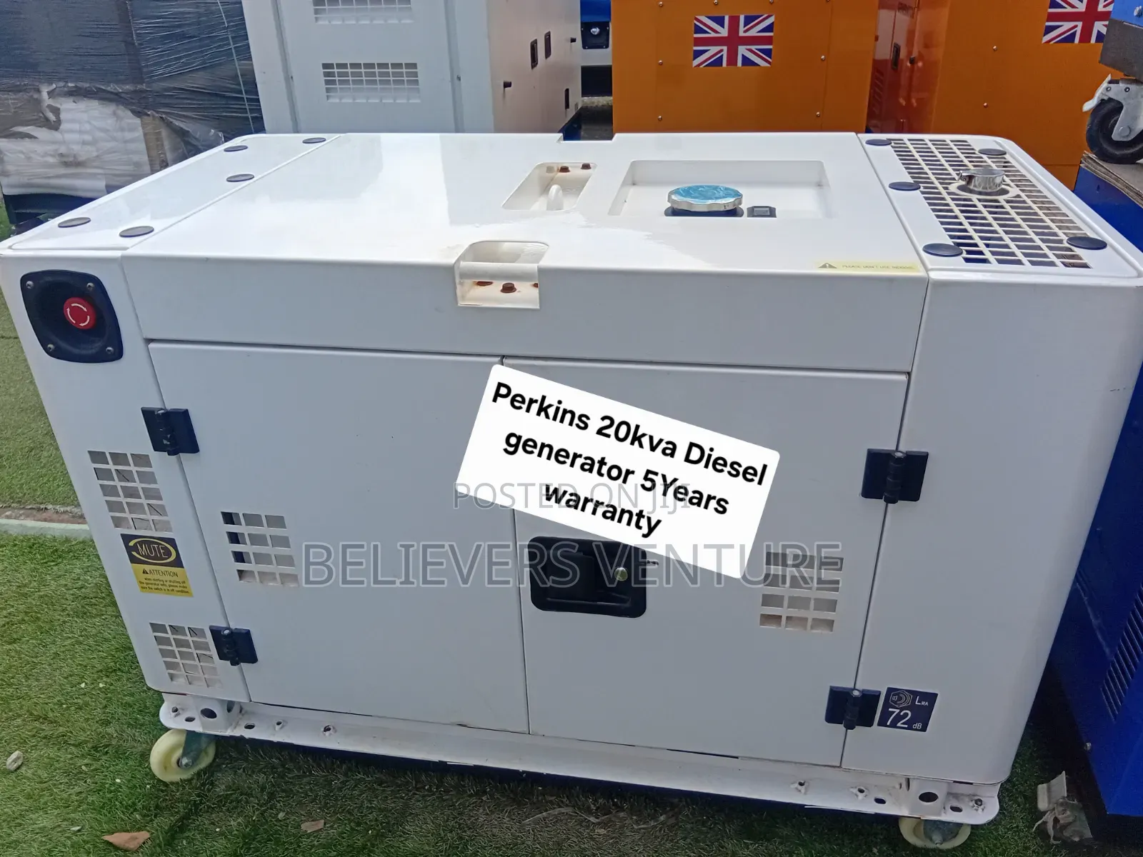 Diesel Generator Perkins 20kVA – Reliable Power When Needed