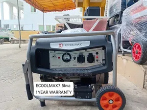 ECOOLMAX 7.5KVA Generator – Premium Quality, Unbeatable Value7.5kva