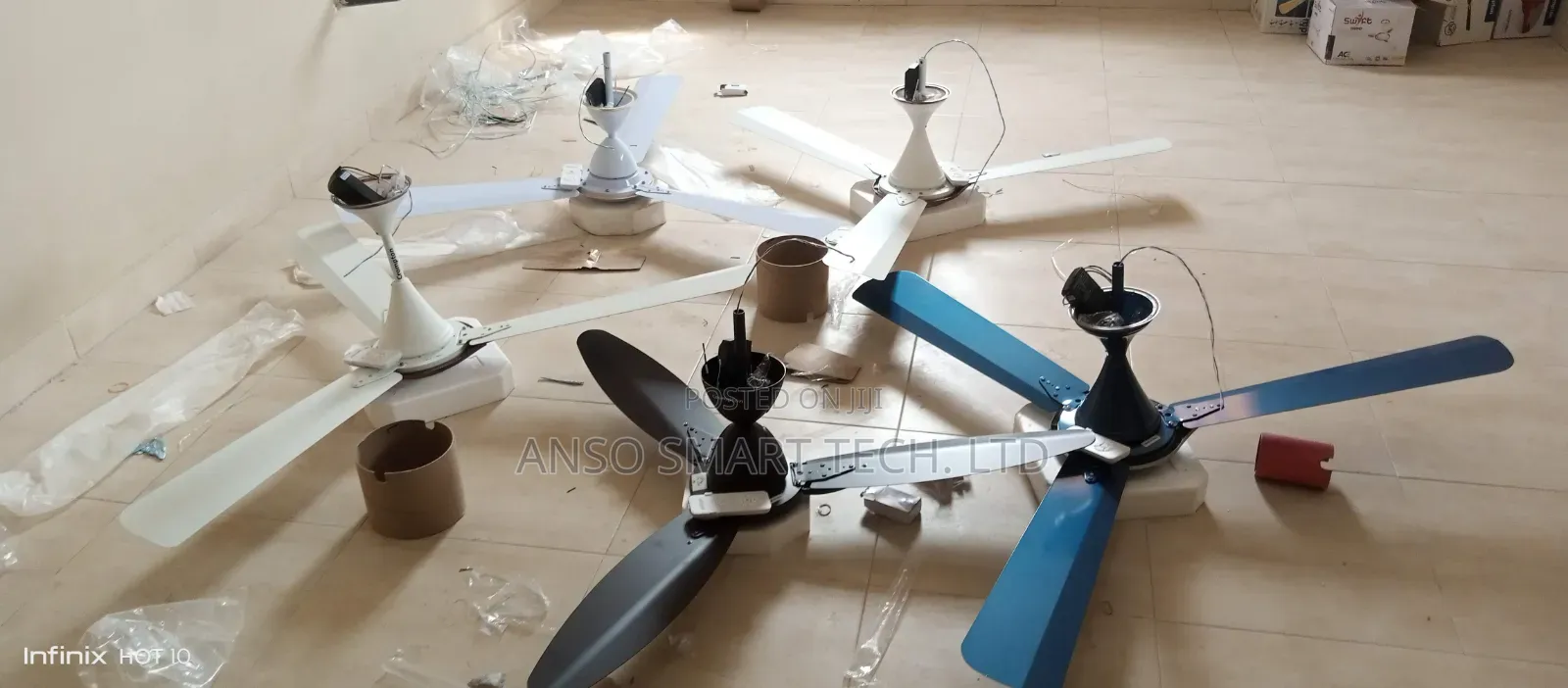 ANSO Ceiling Fans With Remote