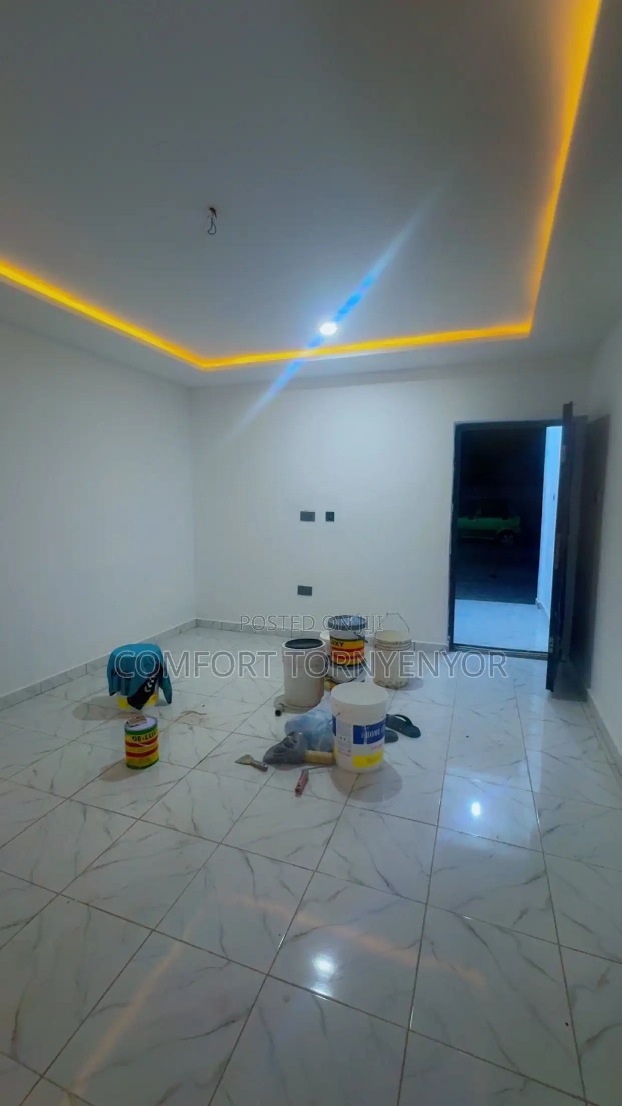 Furnished 1bdrm Apartment in Nurse Quaters, Awutu Senya East Municipal