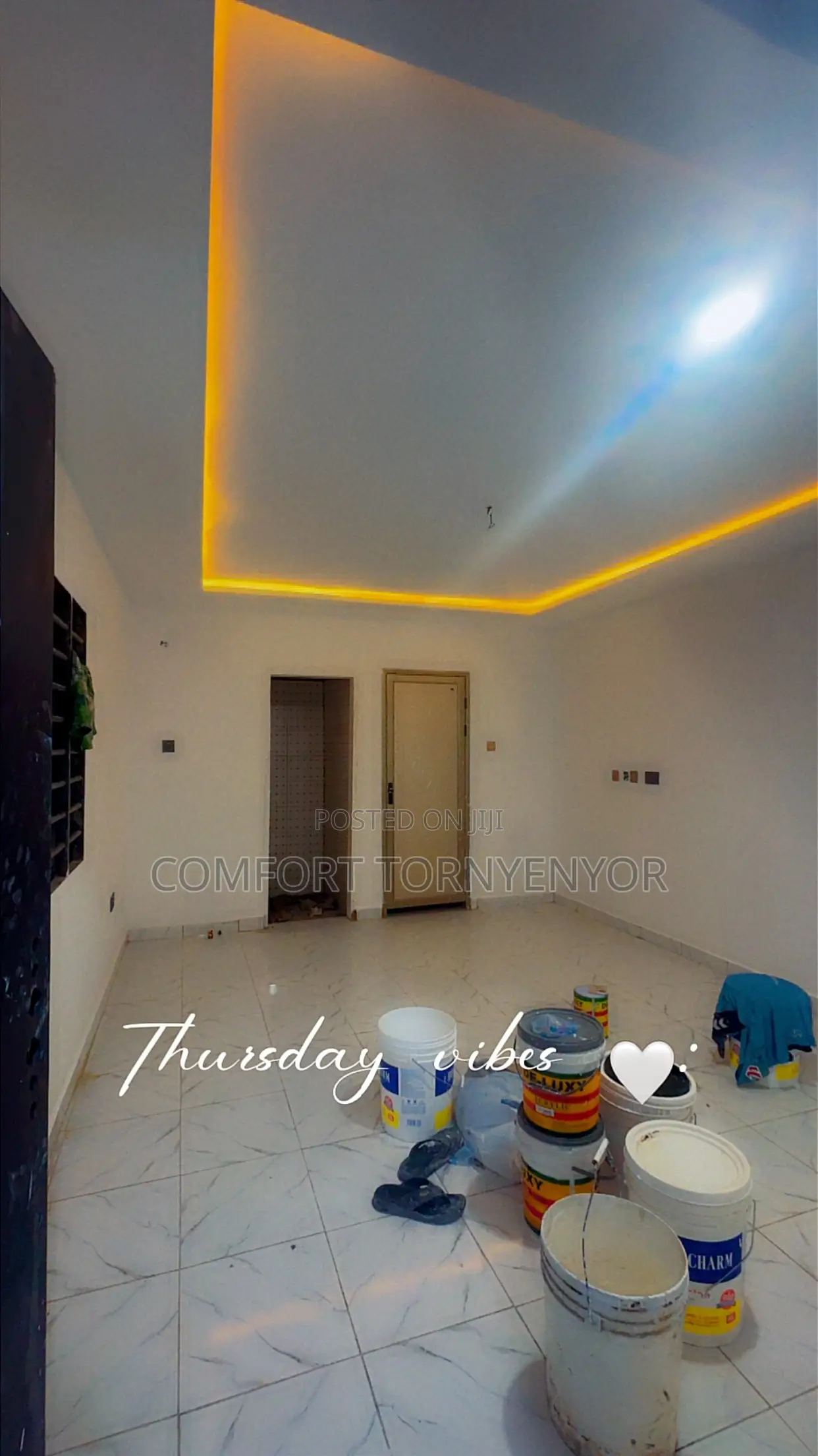Furnished 1bdrm Apartment in Nurse Quaters, Awutu Senya East Municipal