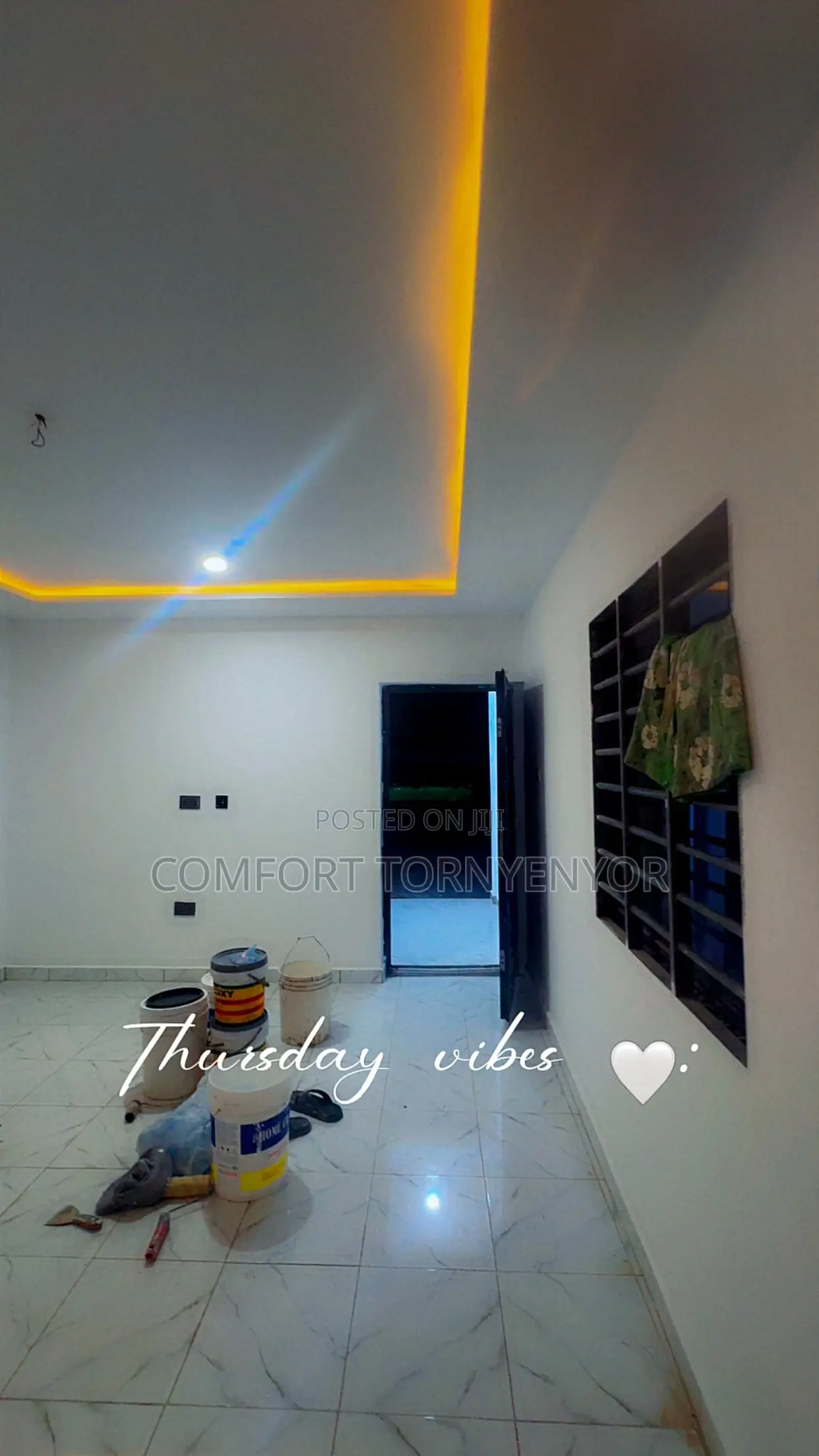 Furnished 1bdrm Apartment in Nurse Quaters, Awutu Senya East Municipal