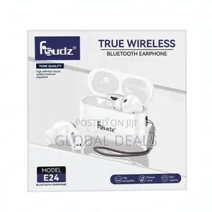 Fsudz E24 True Wireless Earphone - High Tone Quality, Noise Reduction