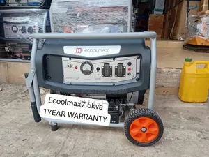 ECOOLMAX 7.5KVA Generator – Quality, Power and Durability7.5kva