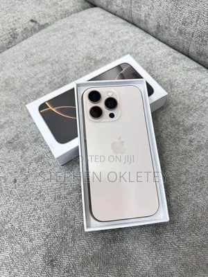 New Apple iPhone 16 Pro Max 256 GB Gold