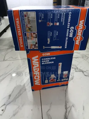 Easy to Clean - Wadfow Cordless Hand Blender